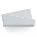 Mobile phone charging holder - white