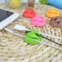 Cable Holder Phone Cable Organizer Earphone Clip Holder 3 Slot Strip for Cable