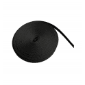On1shelf® Nylon Webbing Black 10mm (W)- 10m Roll