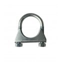 W1 36mm Universal Saddle Style U Bolt Clamp, Exhaust Heavy Duty Clamp with Nuts x1