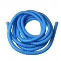 PE Blue Corrugated Conduit  Flexi Pipe Tube Split 10mm - 2m