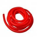 PE Red Corrugated Conduit  Flexi Pipe Tube Split 10mm - 2m