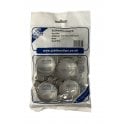 Jubilee SuperClamps Heavy Duty Exhaust Supra T Bolt clip 23-25mm x10pcs Staineless Steel