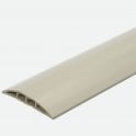 PVC Cable Protector 12mm Thickness with Two Separate Internal Channels 75mm x 3m Grey
