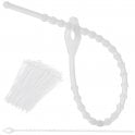 Ball Type Knot - Cable Ties- Natural 150mm x100