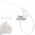 Marker - Cable Ties- Natural 2.5mmx100mm x100