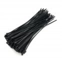 Cold Resistant - Cable Ties- Black - 4.8mmx300mm x100