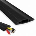 Rubber Black Cable Protector For Office 67mm-1m