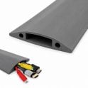 Grey Rubber Cable Protector For Office 82mm-1m