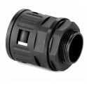 Conduit Cable Connector Black AD 10mm (M10) - 1PC