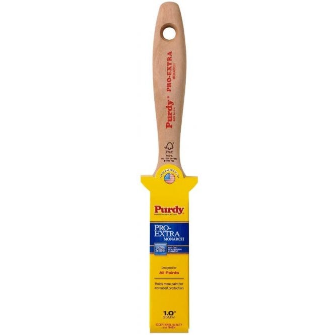Purdy Pro Extra Monarch Stiff Bristle Synthetic Paint Brushes 1