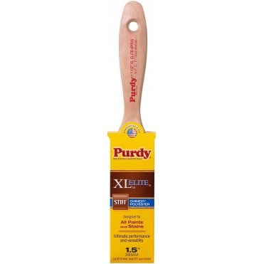 Purdy XL Elite Spring Stiff Bristle Synthetic Paint Brush 1.5" (38mm)