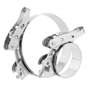 Boltza Quick-Release Hose Clamp with Manual Operation Lever Stainless Steel SS304 120mm X1