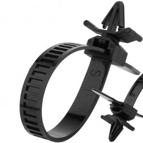 Boltza® Push Mount (Releasable) - Cable Ties- Black- 8.0mmx150mm x10