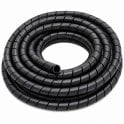 Cable-Core® 24mm cable spiral band Black  10m