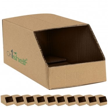 Stackable Ecological Cardboard Storage Bin Containers DW 04- 275(L)x140(W)x130(H)