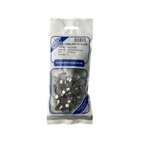 Jubilee O Clip 2-ear 304SS Stainless steel 22-25mm x25