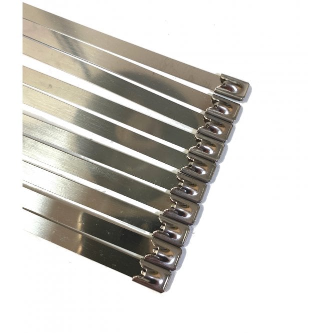 Stainless Steel  SS304 Cable Ties - High Quality Metal- 7.9mm wide