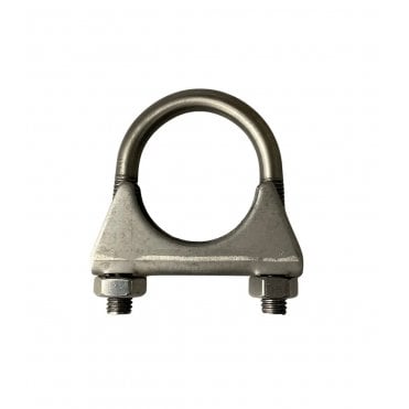 Stainless Steel Universal Style U Bolt Clamp, Exhaust Heavy Duty Clamp with Nuts 
