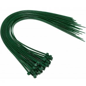 Green Cable Ties Zip Straps 4.8mmx450mm x50