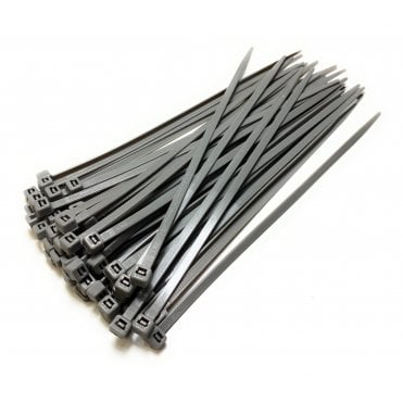 On1shelf Standard Nylon Cable Ties 4.8mm Wide – Self-Locking Zip Ties, 200mm to 920mm Lengths, Multiple Colours & Pack Sizes
