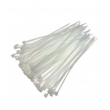 On1shelf Standard Nylon Cable Ties 4.8mm Wide – Self-Locking Zip Ties, 200mm to 920mm Lengths, Multiple Colours & Pack Sizes