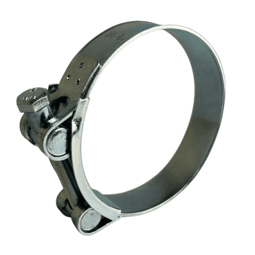 Supra Clip Single Bolt Hose Clamp - Heavy-Duty Exhaust, Silicone & Rubber Hose Connector W1