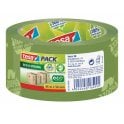 Strong, Recycled Tape, Green Printed 100% Recycled, 50mm x 66M