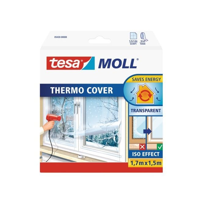 Thermocover Insulating Film for Windows Transparent 1.7 m x 1.5 m (Max)