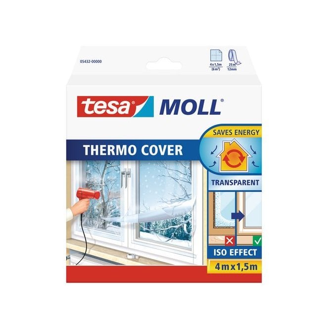 Thermocover Insulating Film for Windows Transparent 4 m x 1.5 m (Max)