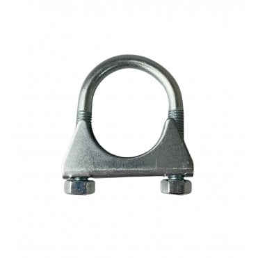 Universal Style U Bolt Clamp, Exhaust Heavy Duty Clamp with Nuts W1 Zinc Plated