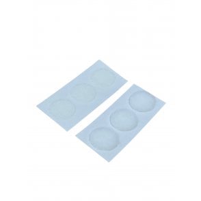 VELCRO® Brand 22mm Hook & Loop 50 x Coin White PS14