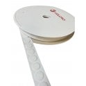 VELCRO® Brand 22mm Loop 100 x Coin White PS14