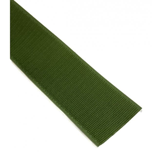 VELCRO® Brand 830 Olive Green Self-Adhesive Tape HOOK 50mm-25m