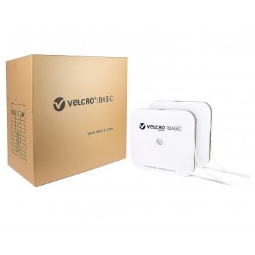 Velcro® Brand Basic 50mm Loop White Sew On Tape 25m Roll