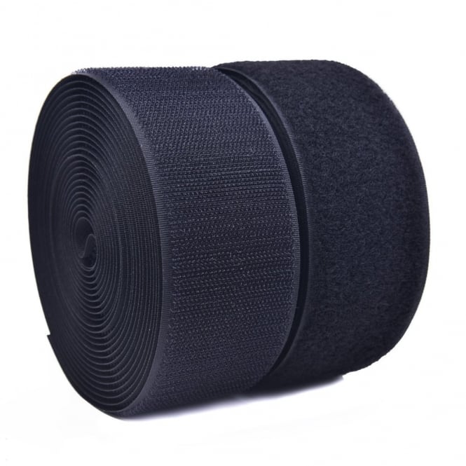 VELCRO® Brand Basic Sew On Hook & Loop Tape Black 
