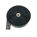 VELCRO® Brand Alfatex Coins Black HOOK 13mm x12