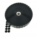 VELCRO® Brand Alfatex Coins Black Hook 21mm x200