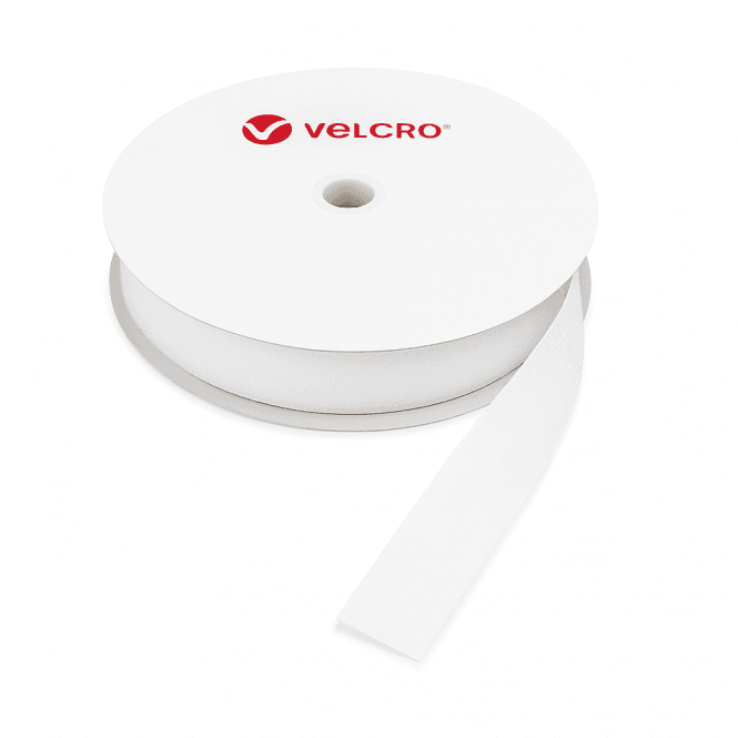 VELCRO® Brand Heavy-Duty Self-Adhesive Tape PS52 / PS51 Hook or Loop 50mmx25m White