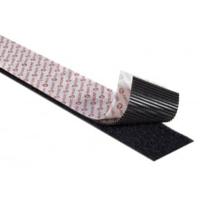 VELCRO® Brand Black Heavy Duty PS51 & PS52 Self-Adhesive Tape hook&loop 2cm-2m