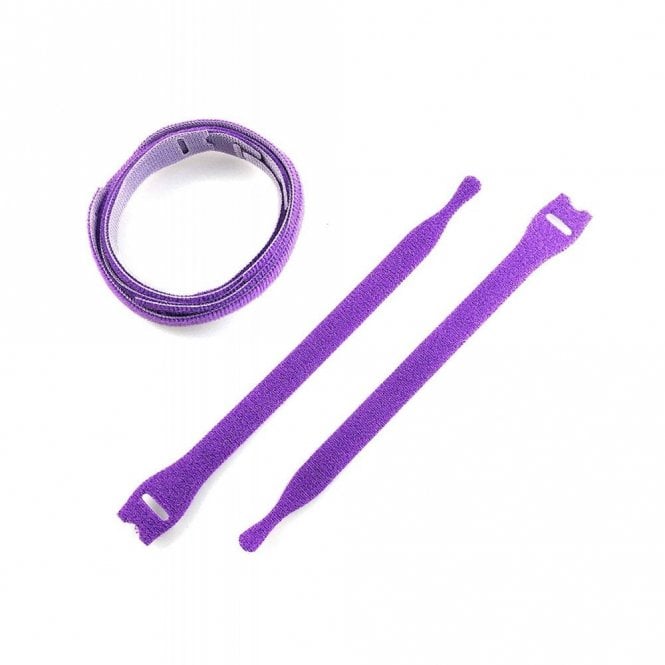 VELCRO® Brand ONE-WRAP® Purple Cable Ties Double Sided Straps 20mmx200mm