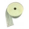 VELCRO® Brand Alfatex Coins White HOOK & LOOP 21mm x10