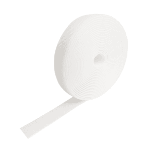 VELCRO® Brand ONE-WRAP® double sided Strapping White 2CM W X 25M