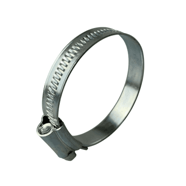 W1 Zinc Plated British Type Hose Clamps