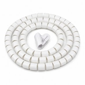 TR Cable 25mm cable spiral band White kit feeder kit 2m