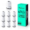 Boltza® Conduit M12 White Nylon Cable Glands 10pcs Box