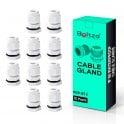 Boltza® Conduit M16 White Nylon Cable Glands 10pcs Box
