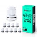 Boltza® Conduit M24 White Nylon Cable Glands 10pcs Box