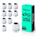 Boltza® Conduit M30 White Nylon Cable Glands 10pcs Box