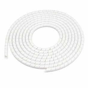 On1shelf® 12mm cable spiral band White 5m